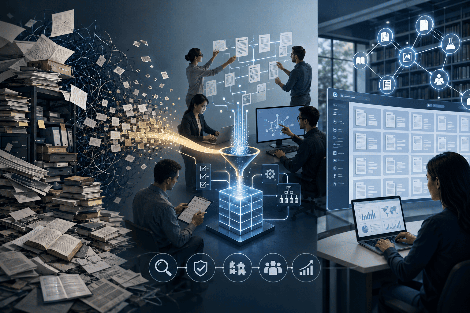 Comprehensive Bibliographic Database Structuring